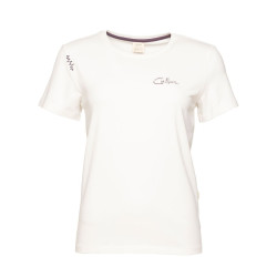 ISEO FLORAL LOGO-WHITE-44 dámské tričko bílé