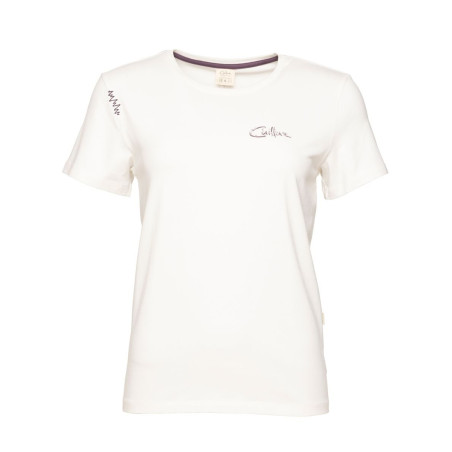 ISEO FLORAL LOGO-WHITE-44 dámské tričko bílé