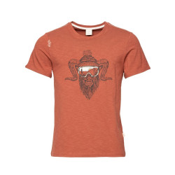 ROCK HERO WINTER-BRICK-XXS pánské tričko cihlové