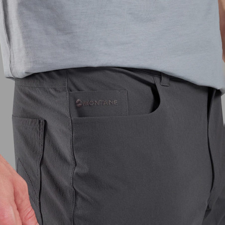 GENOA LITE PANTS REG LEG-MIDNIGHT GREY-36/XL pánské kalhoty tmavě šedé