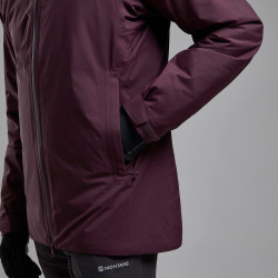 DUALITY JACKET-DARK GARNET-M pánská bunda hnědofialová