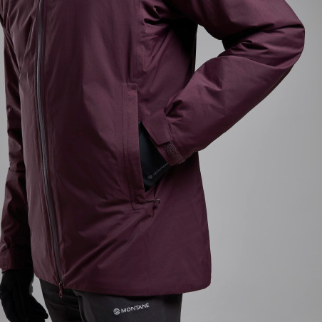DUALITY JACKET-DARK GARNET-M pánská bunda hnědofialová