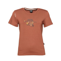 ISEO OUT IN NATURE-BRICK-36 dámské tričko cihlové