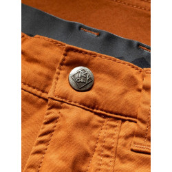 WILDER KAISER-ORANGE BROWN-XS pánské 3/4 kalhoty oranžovo hnědé