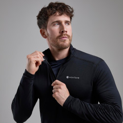 PROTIUM LITE PULL-ON-BLACK-XXL pánská mikina černá