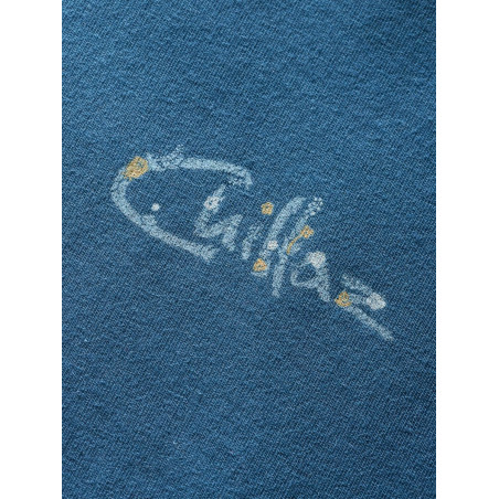 ISEO FLORAL LOGO-DARK BLUE-46 dámské tričko tmavě modré