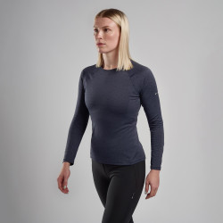 FEM DART LONG SLEEVE T-SHIRT-ECLIPSE BLUE-UK12/M dámské triko dlouhý ruk. modré