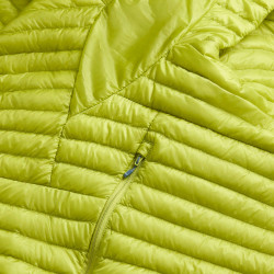 ALPINE 850 NANO HOODIE-CITRUS SPRING-XL pánská bunda žlutozelená