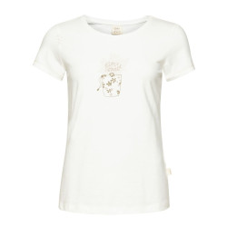 GANDIA GIRLS TALK CHALK-WHITE-42 dámské tričko bílé