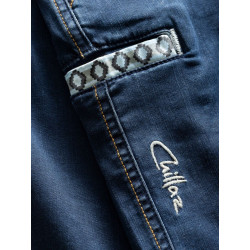 SANDRA 3.0-DENIM BLUE-32 dámské kraťasy modré denim