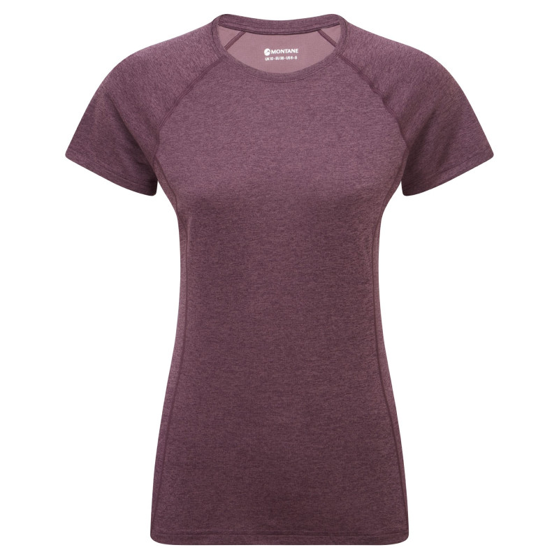 FEM DART T-SHIRT-MULBERRY-UK16/XL dámské triko hnědofialové