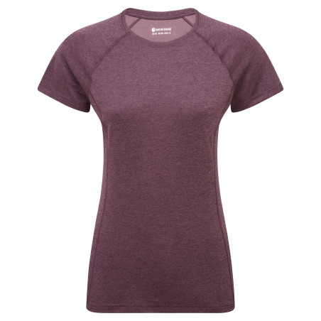 FEM DART T-SHIRT-MULBERRY-UK16/XL dámské triko hnědofialové