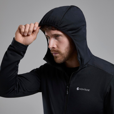 PROTIUM HOODIE-BLACK-XL pánská mikina černá