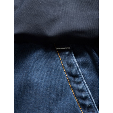 SANDRA 3.0-DENIM BLUE-34 dámské kraťasy modré denim