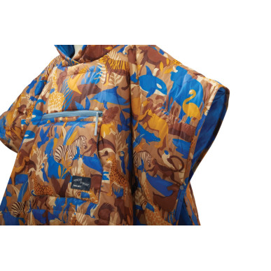 KIDS HONCHO PONCHO Animal Print dětské eraLoftové pončo se zvířátky