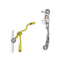 LEZARD spojovací prostředek pro evakuaci helikoptérou z výšek