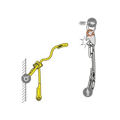 LEZARD spojovací prostředek pro evakuaci helikoptérou z výšek