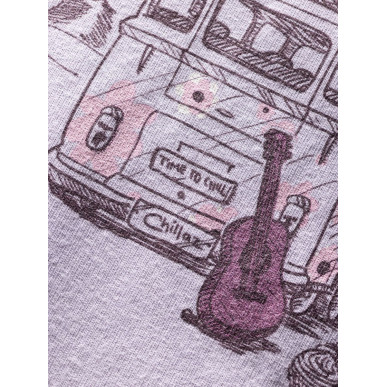 ISEO OUT IN NATURE-VIOLET-40 dámské tričko fialové