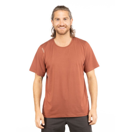 MOUNTAIN LOGO-BRICK-XXL pánské tričko cihlové