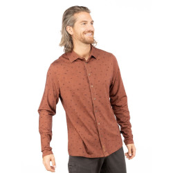 SEBASTIAN 2.0-BRICK-XL pánská košile cihlová