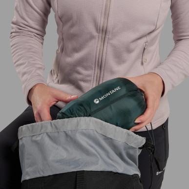 FEM ANTI-FREEZE HOODIE-DEEP FOREST-UK12/M dámská bunda tmavě zelená