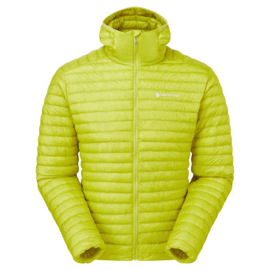 ALPINE 850 NANO HOODIE-CITRUS SPRING-L pánská bunda žlutozelená