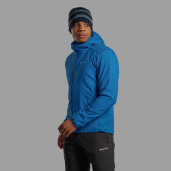 SIROCCO HOODIE-NEPTUNE BLUE-L pánská bunda modrá