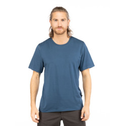 MOUNTAIN LOGO-DARK BLUE-XS pánské tričko tmavě modré