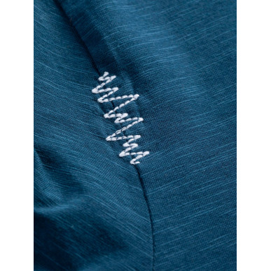 FRENCH MOUNTAINEER-DARK BLUE-M pánské tričko tmavě modré