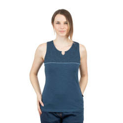 KORFU-DARK BLUE-44 dámský top tmavě modrý