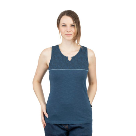 KORFU-DARK BLUE-44 dámský top tmavě modrý