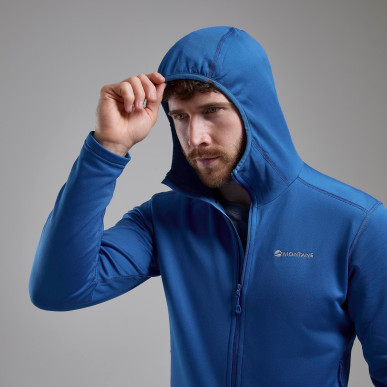 FURY LITE HOODIE-NEPTUNE BLUE-M pánská mikina modrá