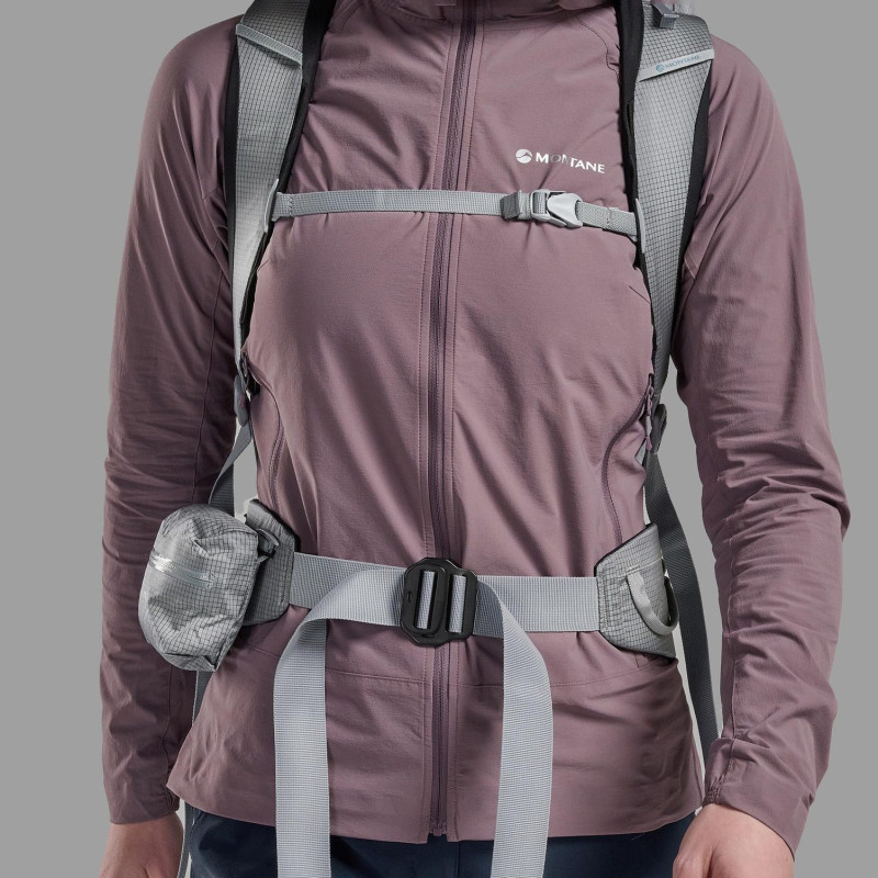 VALEN 40+5L-PEBBLE BLUE-ONE SIZE/ADJUST batoh modrošedý VALEN 40+5L-PEBBLE BLUE-ONE SIZE/ADJUST batoh modrošedý