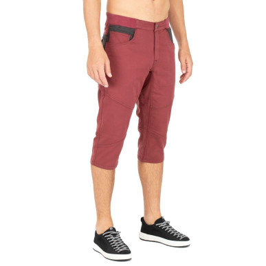 BANFF-DARK RED-XXL pánské 3/4 kalhoty tmavě červené