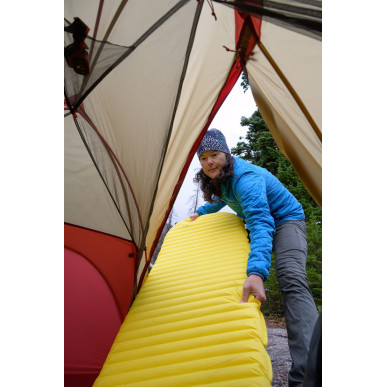 NEOAIR XLITE NXT RShort Solar Flare nafukovací karimatka žlutá 168x51x7,6