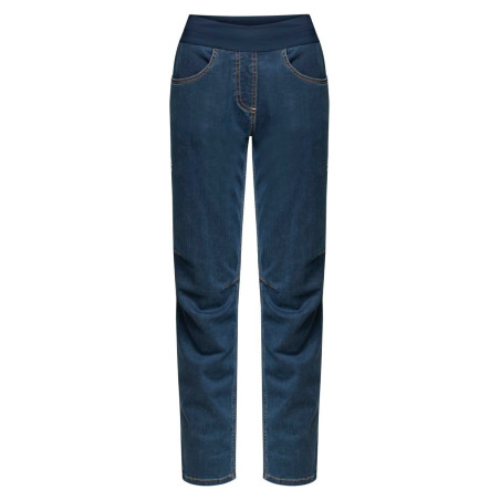 DAONE-DENIM DARK BLUE-44 dámské kalhoty tmavě modré denim