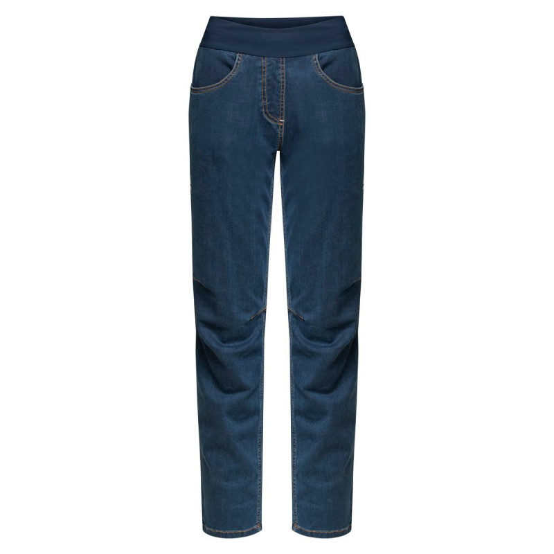 DAONE-DENIM DARK BLUE-42 dámské kalhoty tmavě modré denim DAONE-DENIM DARK BLUE-42 dámské kalhoty tmavě modré denim