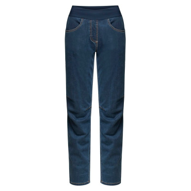 DAONE-DENIM DARK BLUE-42 dámské kalhoty tmavě modré denim