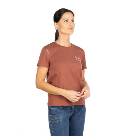 ISEO OUT OF ORDER-BRICK-44 dámské tričko cihlové