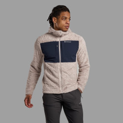 CALDUS XT HOODIE-OYSTER-M pánská bunda béžová